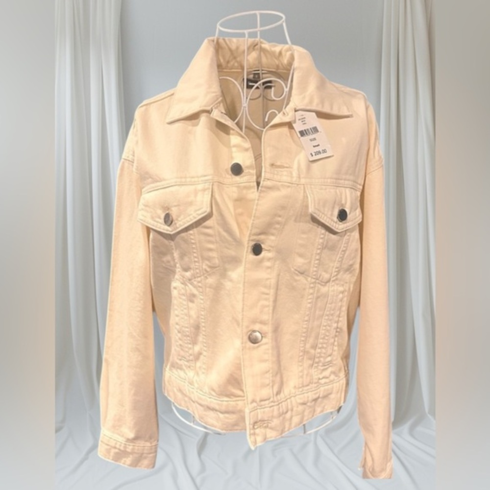 NWT DL1961 Off-White Denim Jacket